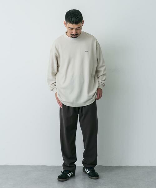 URBAN RESEARCH DOORS / アーバンリサーチ ドアーズ Tシャツ | 『別注』LACOSTE×DOORS　thick pique mock long-sleeve | 詳細30