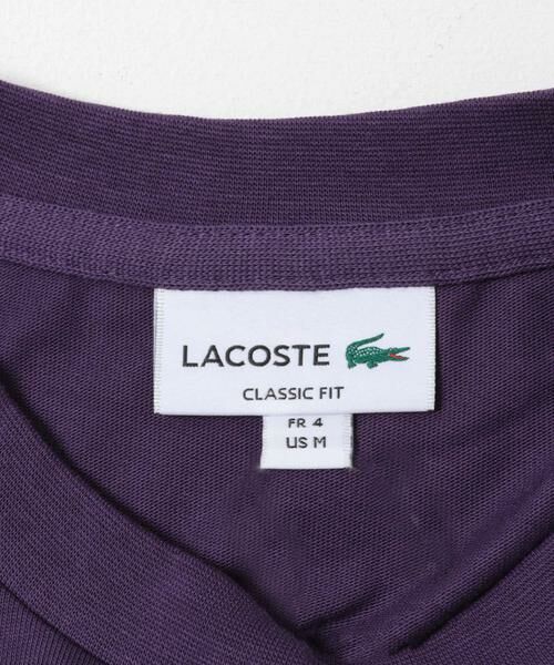 URBAN RESEARCH DOORS / アーバンリサーチ ドアーズ Tシャツ | LACOSTE　ベーシックロングスリーブTシャツ | 詳細9