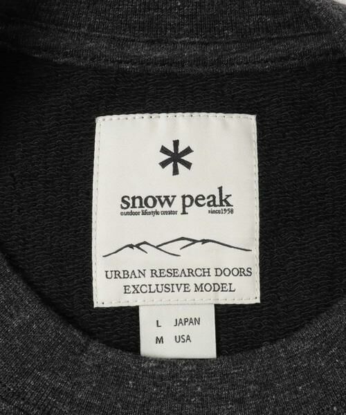 URBAN RESEARCH DOORS / アーバンリサーチ ドアーズ スウェット | 『別注』Snow Peak Apparel×DOORS　RecycledCottonSweat | 詳細20