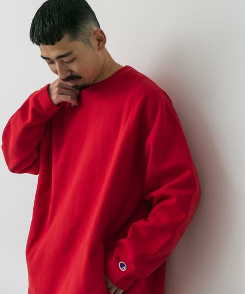 URBAN RESEARCH DOORS / アーバンリサーチ ドアーズ スウェット | 『別注』Champion×DOORS　CREWNECK SWEATSHIRTS | 詳細3