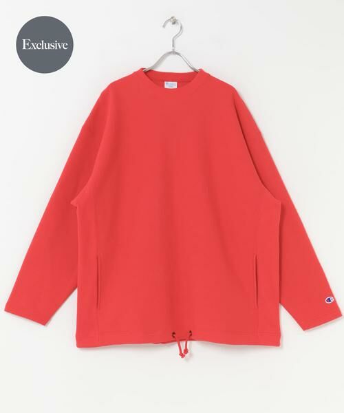 URBAN RESEARCH DOORS/アーバンリサーチ ドアーズ 『別注』Champion×DOORS CREWNECK SWEATSHIRTS レッド M URBAN RESEARCH DOORS/アーバンリサーチ ドアーズ 『別注』Champion×DOORS CREWNECK SWEATSHIRTS レッド M