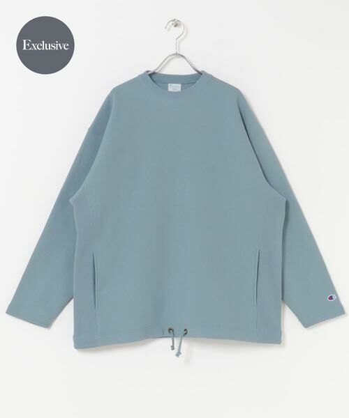 URBAN RESEARCH DOORS/アーバンリサーチ ドアーズ 『別注』Champion×DOORS CREWNECK SWEATSHIRTS ブルー M URBAN RESEARCH DOORS/アーバンリサーチ ドアーズ 『別注』Champion×DOORS CREWNECK SWEATSHIRTS ブルー M