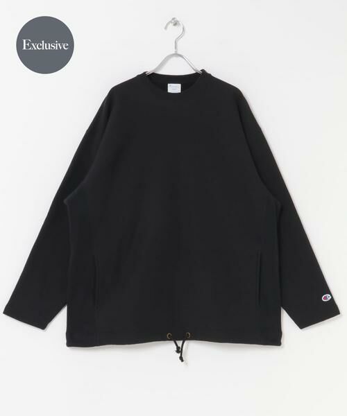 URBAN RESEARCH DOORS/アーバンリサーチ ドアーズ 『別注』Champion×DOORS CREWNECK SWEATSHIRTS ブラック L URBAN RESEARCH DOORS/アーバンリサーチ ドアーズ 『別注』Champion×DOORS CREWNECK SWEATSHIRTS ブラック L