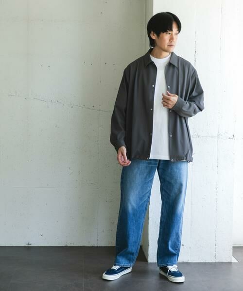 URBAN RESEARCH DOORS / アーバンリサーチ ドアーズ シャツ・ブラウス | 『XLサイズ/WEB限定』『UR TECH』サマシェア ロングスリーブシャツカーディガン | 詳細14