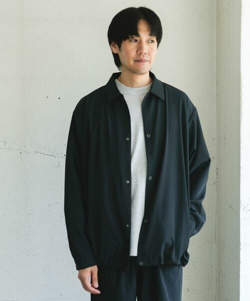 URBAN RESEARCH DOORS / アーバンリサーチ ドアーズ シャツ・ブラウス | 『XLサイズ/WEB限定』『UR TECH』サマシェア ロングスリーブシャツカーディガン | 詳細20