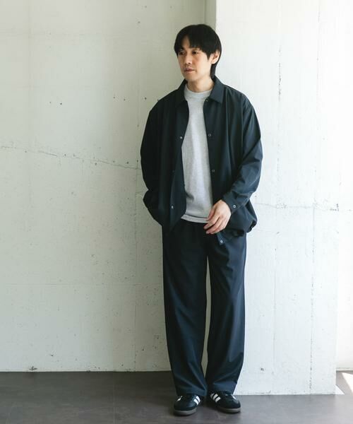 URBAN RESEARCH DOORS / アーバンリサーチ ドアーズ シャツ・ブラウス | 『XLサイズ/WEB限定』『UR TECH』サマシェア ロングスリーブシャツカーディガン | 詳細23