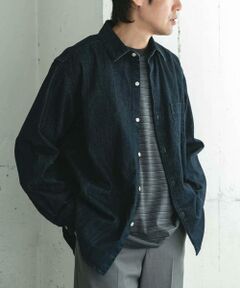 URBAN RESEARCH DOORS / アーバンリサーチ ドアーズ シャツ・ブラウス | デニムレギュラーカラーシャツ