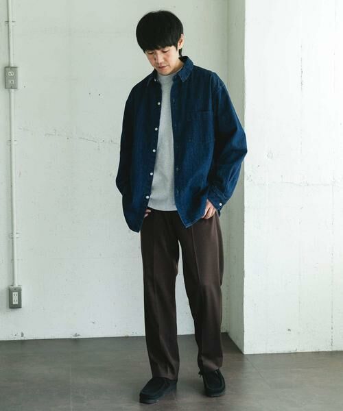 URBAN RESEARCH DOORS / アーバンリサーチ ドアーズ シャツ・ブラウス | デニムレギュラーカラーシャツ | 詳細13