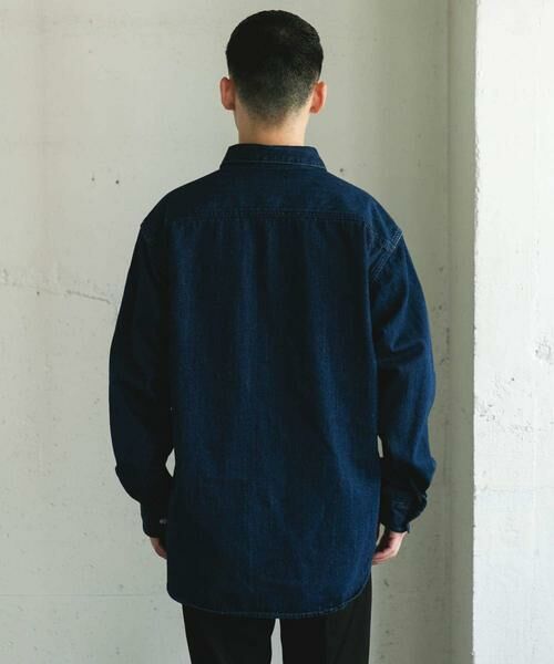 URBAN RESEARCH DOORS / アーバンリサーチ ドアーズ シャツ・ブラウス | デニムレギュラーカラーシャツ | 詳細16