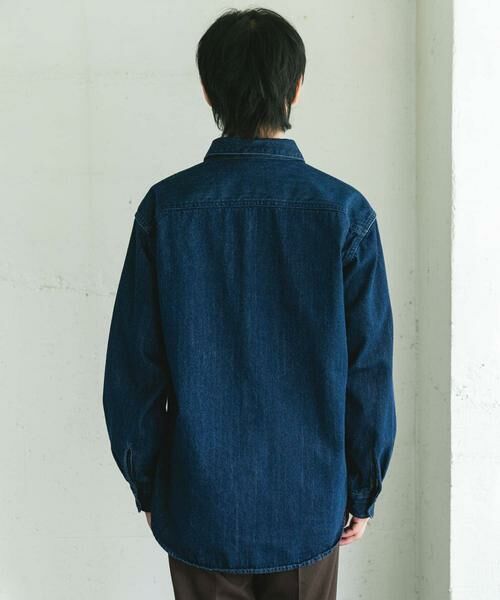 URBAN RESEARCH DOORS / アーバンリサーチ ドアーズ シャツ・ブラウス | デニムレギュラーカラーシャツ | 詳細19