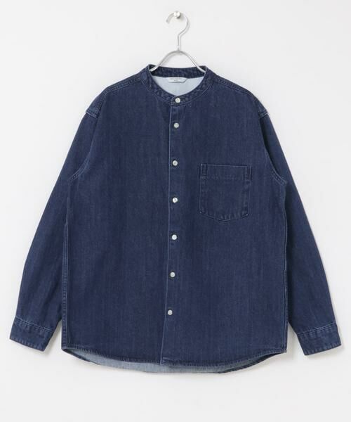 URBAN RESEARCH DOORS / アーバンリサーチ ドアーズ シャツ・ブラウス | デニムバンドカラーシャツ | 詳細11
