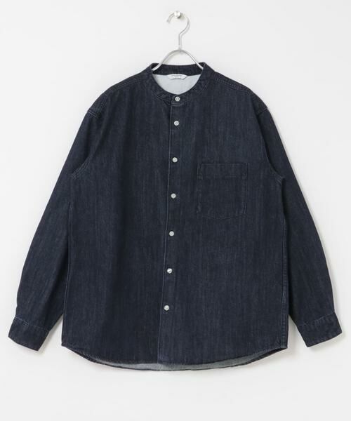 URBAN RESEARCH DOORS / アーバンリサーチ ドアーズ シャツ・ブラウス | デニムバンドカラーシャツ | 詳細22