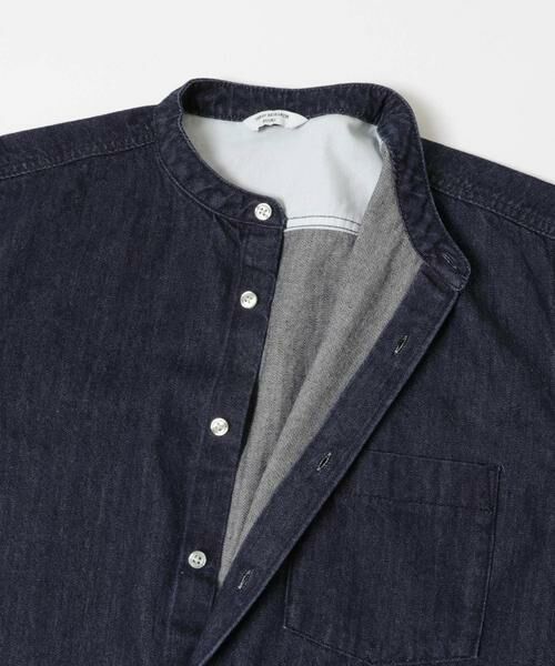 URBAN RESEARCH DOORS / アーバンリサーチ ドアーズ シャツ・ブラウス | デニムバンドカラーシャツ | 詳細23