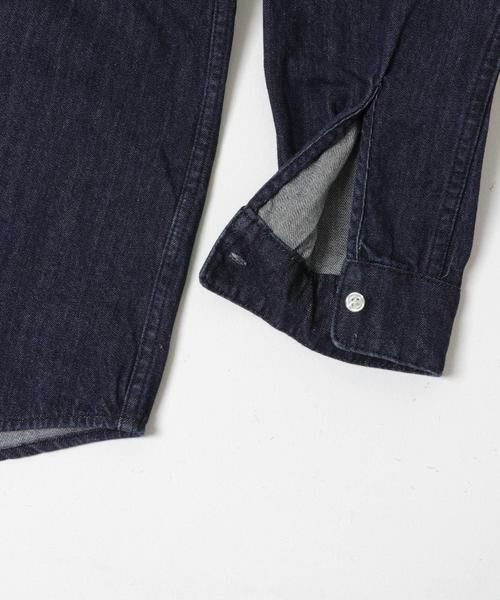 URBAN RESEARCH DOORS / アーバンリサーチ ドアーズ シャツ・ブラウス | デニムバンドカラーシャツ | 詳細24