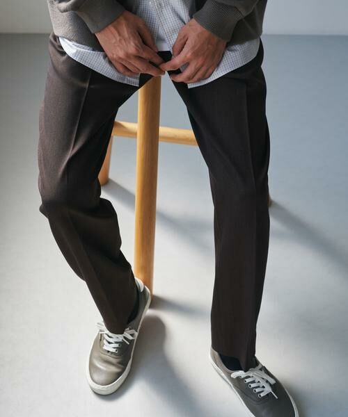 URBAN RESEARCH DOORS / アーバンリサーチ ドアーズ その他パンツ | 『仁村紗和さん着用』『UR TECH』完声テーパードトラウザー | 詳細1