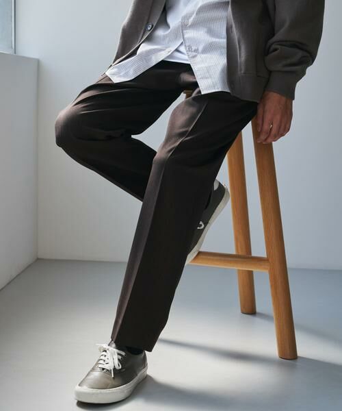 URBAN RESEARCH DOORS / アーバンリサーチ ドアーズ その他パンツ | 『仁村紗和さん着用』『UR TECH』完声テーパードトラウザー | 詳細3