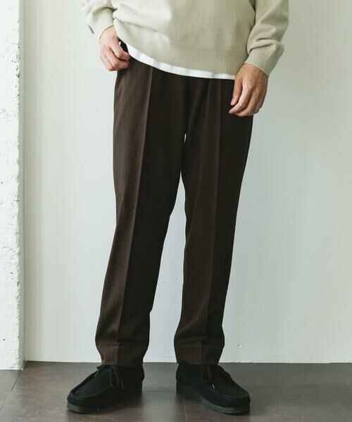 URBAN RESEARCH DOORS / アーバンリサーチ ドアーズ その他パンツ | 『仁村紗和さん着用』『UR TECH』完声テーパードトラウザー | 詳細8