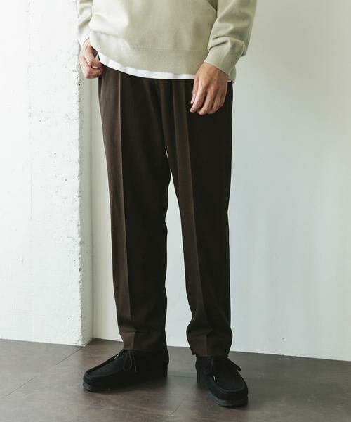 URBAN RESEARCH DOORS / アーバンリサーチ ドアーズ その他パンツ | 『仁村紗和さん着用』『UR TECH』完声テーパードトラウザー | 詳細9