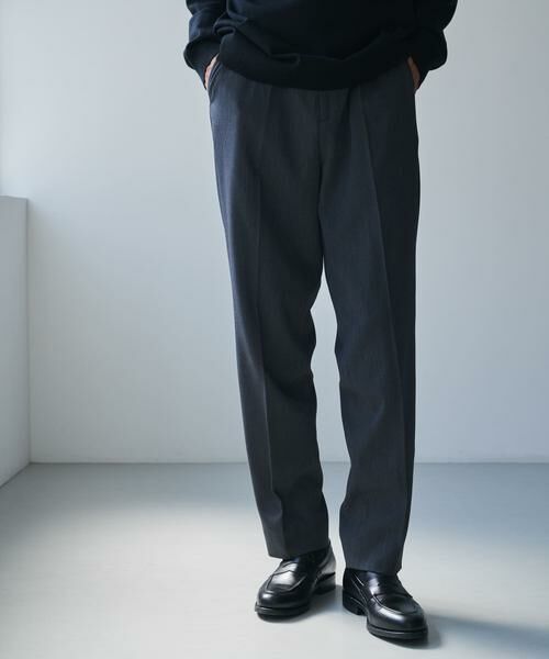 URBAN RESEARCH DOORS/アーバンリサーチ ドアーズ 『仁村紗和さん着用』『UR TECH』完声テーパードトラウザー チャコールグレー M URBAN RESEARCH DOORS/アーバンリサーチ ドアーズ 『仁村紗和さん着用』『UR TECH』完声テーパードトラウザー チャコールグレー M