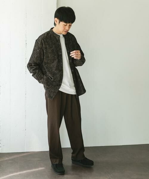 URBAN RESEARCH DOORS / アーバンリサーチ ドアーズ その他パンツ | 『仁村紗和さん着用』『UR TECH』完声2タックワイドトラウザー | 詳細15