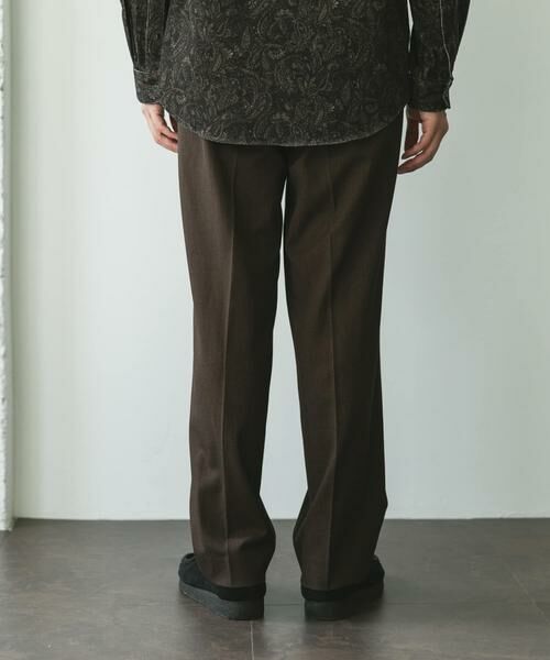 URBAN RESEARCH DOORS / アーバンリサーチ ドアーズ その他パンツ | 『仁村紗和さん着用』『UR TECH』完声2タックワイドトラウザー | 詳細18