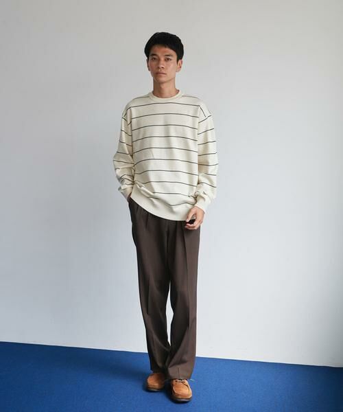 URBAN RESEARCH DOORS / アーバンリサーチ ドアーズ その他パンツ | 『仁村紗和さん着用』『UR TECH』完声2タックワイドトラウザー | 詳細7