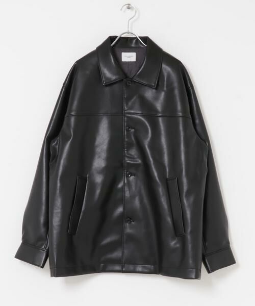 URBAN RESEARCH DOORS/アーバンリサーチ ドアーズ FL カーコート ブラック L URBAN RESEARCH DOORS/アーバンリサーチ ドアーズ FL カーコート ブラック L