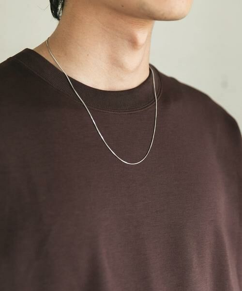 URBAN RESEARCH DOORS / アーバンリサーチ ドアーズ ネックレス・ペンダント・チョーカー | 角スネークネックレス | 詳細1