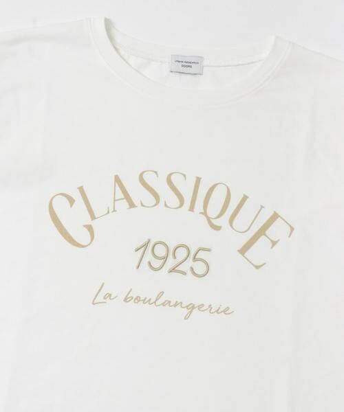 URBAN RESEARCH DOORS / アーバンリサーチ ドアーズ Tシャツ | ロゴプリント＋刺しゅうロングTシャツ | 詳細11