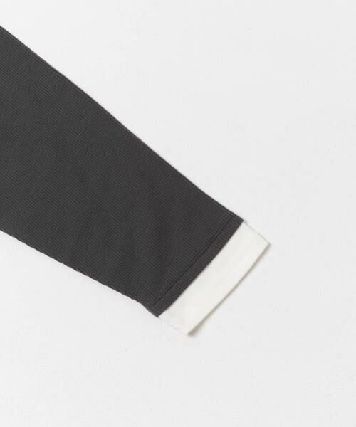 URBAN RESEARCH DOORS / アーバンリサーチ ドアーズ Tシャツ | レイヤード風ワッフルヘンリープルオーバー | 詳細9