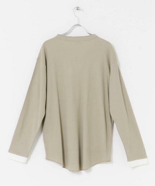 URBAN RESEARCH DOORS / アーバンリサーチ ドアーズ Tシャツ | レイヤード風ワッフルヘンリープルオーバー | 詳細23