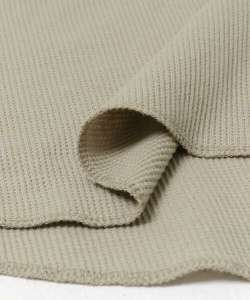 URBAN RESEARCH DOORS / アーバンリサーチ ドアーズ Tシャツ | レイヤード風ワッフルヘンリープルオーバー | 詳細24