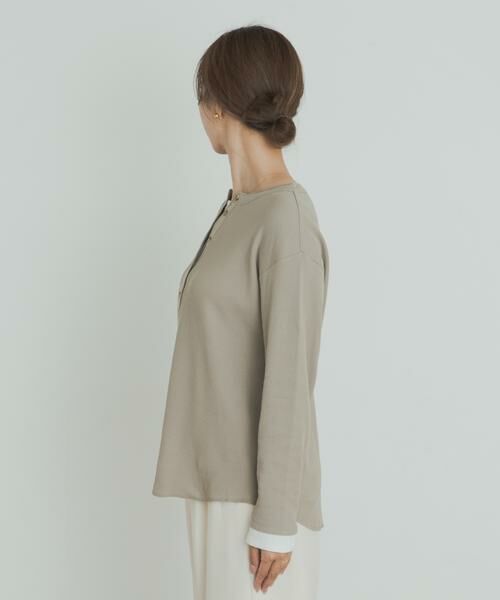 URBAN RESEARCH DOORS / アーバンリサーチ ドアーズ Tシャツ | レイヤード風ワッフルヘンリープルオーバー | 詳細18