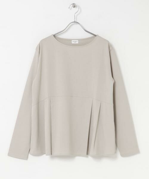 URBAN RESEARCH DOORS / アーバンリサーチ ドアーズ Tシャツ | シルキーコットンペプラムプルオーバー | 詳細29