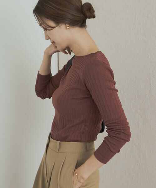 URBAN RESEARCH DOORS / アーバンリサーチ ドアーズ Tシャツ | 針抜き長袖カットソー | 詳細2