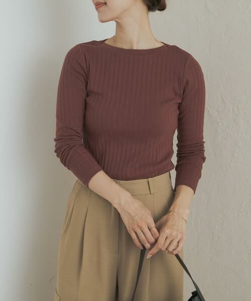 URBAN RESEARCH DOORS / アーバンリサーチ ドアーズ Tシャツ | 針抜き長袖カットソー | 詳細4