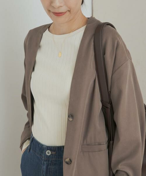 URBAN RESEARCH DOORS / アーバンリサーチ ドアーズ Tシャツ | 針抜き長袖カットソー | 詳細17