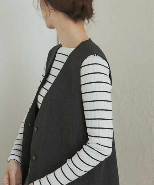 URBAN RESEARCH DOORS / アーバンリサーチ ドアーズ Tシャツ | 針抜き長袖カットソー | 詳細23