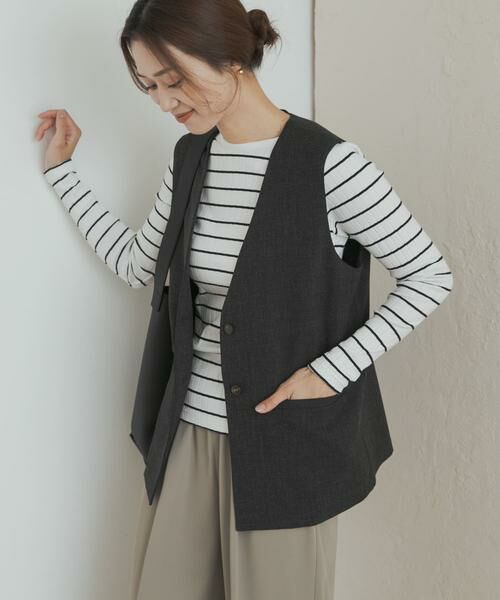 URBAN RESEARCH DOORS / アーバンリサーチ ドアーズ Tシャツ | 針抜き長袖カットソー | 詳細26