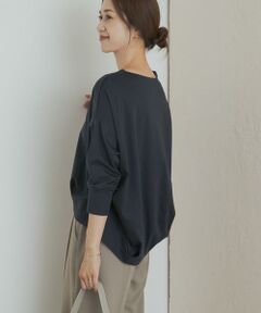 URBAN RESEARCH DOORS / アーバンリサーチ ドアーズ Tシャツ | コットンバックタック長袖プルオーバー