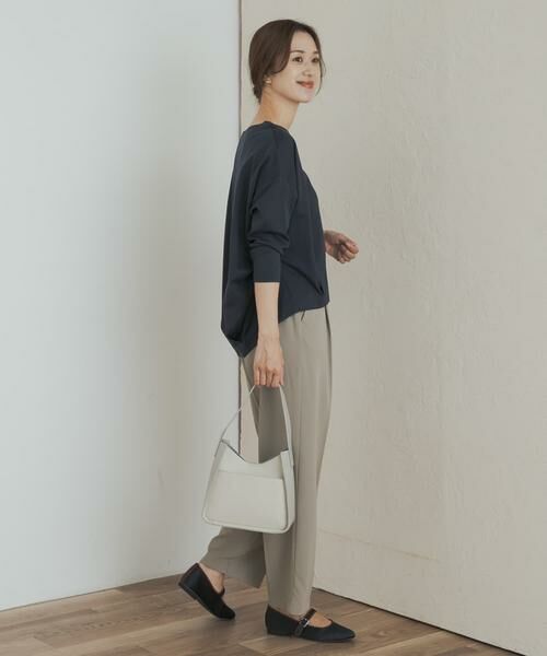 URBAN RESEARCH DOORS / アーバンリサーチ ドアーズ Tシャツ | コットンバックタック長袖プルオーバー | 詳細6