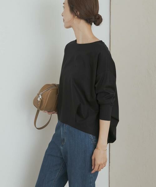 URBAN RESEARCH DOORS / アーバンリサーチ ドアーズ Tシャツ | コットンバックタック長袖プルオーバー | 詳細20