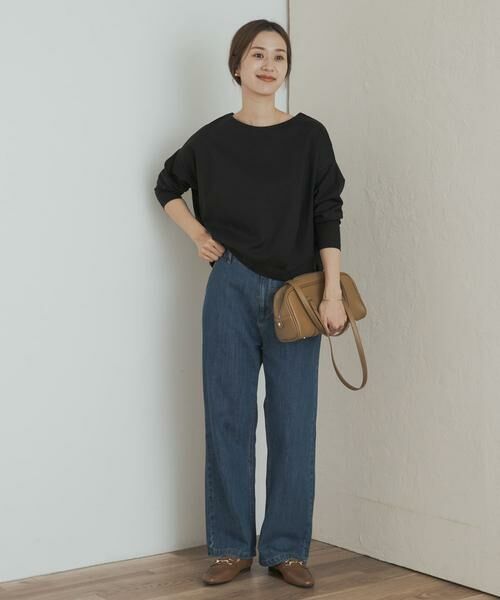 URBAN RESEARCH DOORS / アーバンリサーチ ドアーズ Tシャツ | コットンバックタック長袖プルオーバー | 詳細24