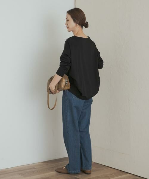 URBAN RESEARCH DOORS / アーバンリサーチ ドアーズ Tシャツ | コットンバックタック長袖プルオーバー | 詳細25