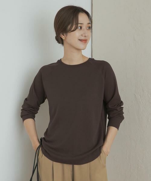 URBAN RESEARCH DOORS / アーバンリサーチ ドアーズ Tシャツ | 『一部WEB限定カラー』ソフトフライスプルオーバー | 詳細1