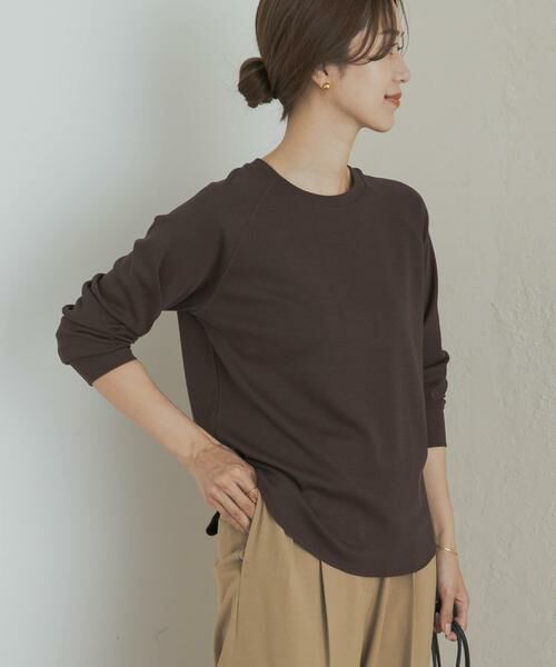 URBAN RESEARCH DOORS / アーバンリサーチ ドアーズ Tシャツ | 『一部WEB限定カラー』ソフトフライスプルオーバー | 詳細3