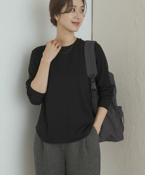 URBAN RESEARCH DOORS / アーバンリサーチ ドアーズ Tシャツ | 『一部WEB限定カラー』ソフトフライスプルオーバー | 詳細13