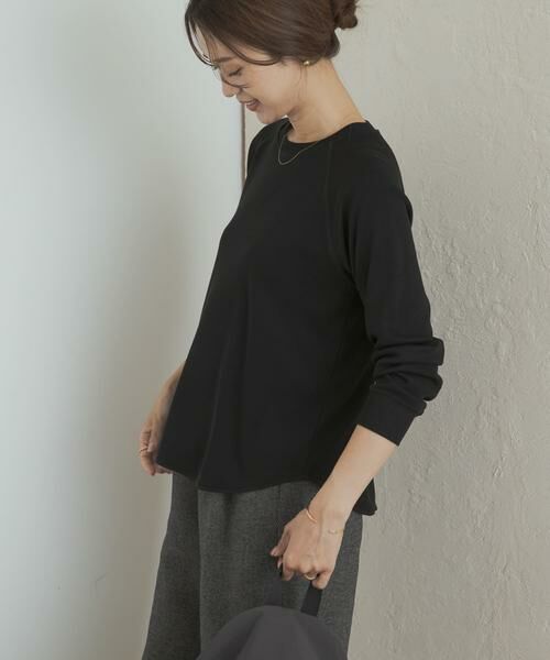 URBAN RESEARCH DOORS / アーバンリサーチ ドアーズ Tシャツ | 『一部WEB限定カラー』ソフトフライスプルオーバー | 詳細17