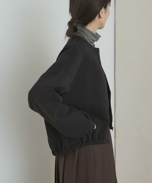 URBAN RESEARCH DOORS / アーバンリサーチ ドアーズ カーディガン・ボレロ | ダンボールZIPカーディガン | 詳細4