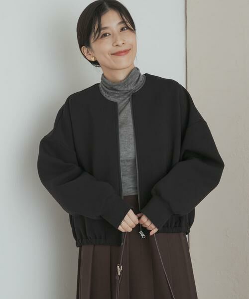 URBAN RESEARCH DOORS / アーバンリサーチ ドアーズ カーディガン・ボレロ | ダンボールZIPカーディガン | 詳細6